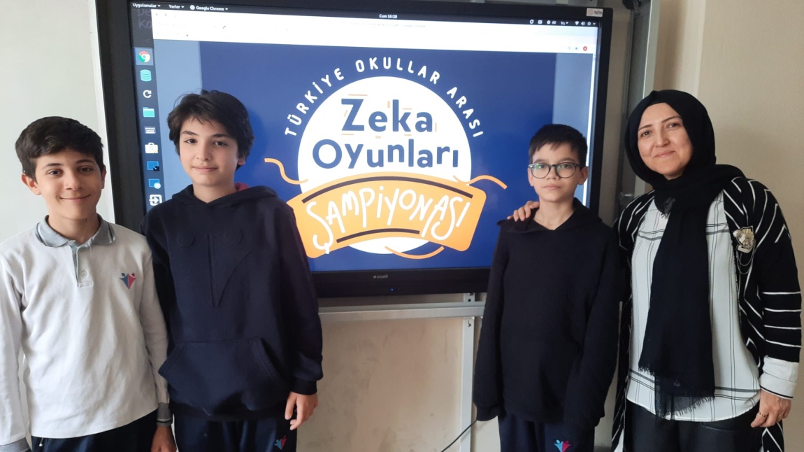 Türkiye Zeka Vakfı Zeka Oyunları Şampiyonası Bölge Finalindeyiz